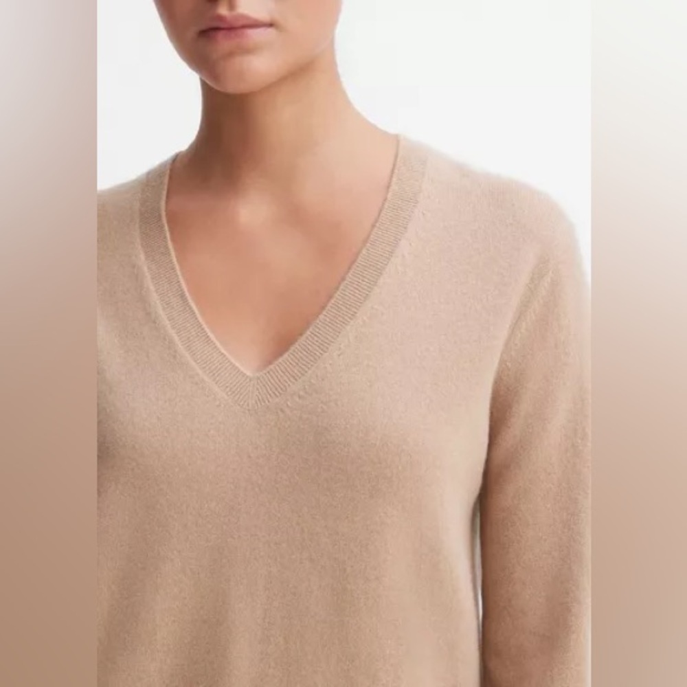 NWT Vince Cashmere Weekend V-Neck Sweater sz SP - Picture 9 of 9